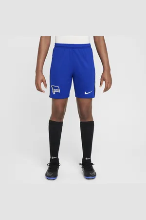Nike Hertha BSC 2024/25 Stadium Home/Away Dri-FIT Replica-fodboldshorts til større børn