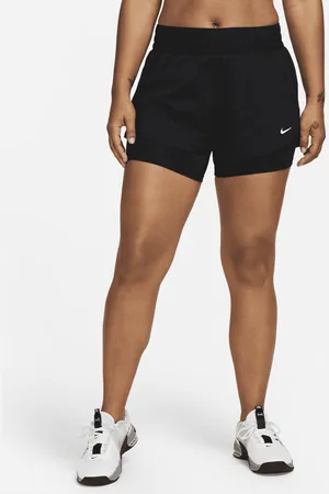 Nike One Dri-FIT 2-i-1-shorts med mellemhøj talje (7,5 cm) til kvinder
