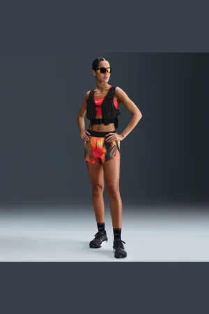 Nike AeroSwift Dri-FIT ADV-løbeshorts med print og indershorts til kvinder