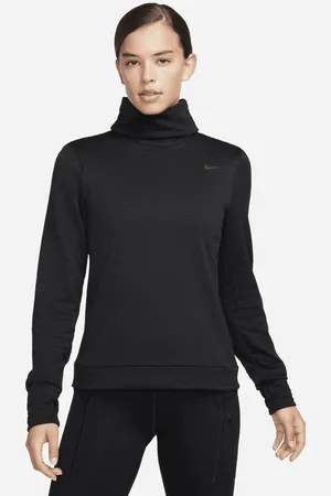 Nike Therma-FIT Swift Element-løbetrøje med rullekrave til kvinder