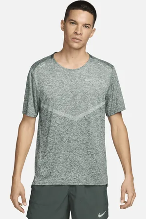 Nike Kortærmet Rise 365 Dri-FIT-løbeoverdel til mænd