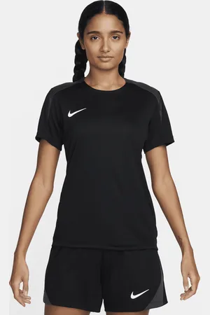 Nike Kortærmet Strike Dri-FIT-fodboldtrøje til kvinder