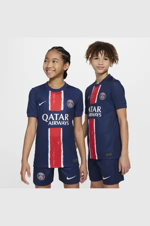 Nike Paris Saint-Germain 2024/25 Stadium Home Dri-FIT-Replica-fodboldtrøje til større børn