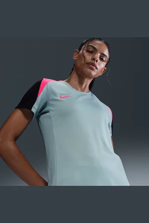 Nike Kortærmet Strike Dri-FIT-fodboldtrøje til kvinder