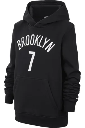 Nike Brooklyn Nets Essential NBA fleecepullover-hættetrøje til større børn