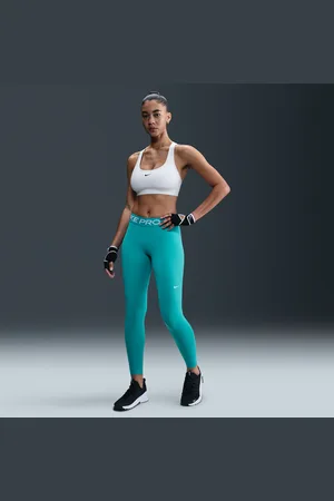 Nike Pro-leggings med mesh-paneler og mellemhøj talje til kvinder