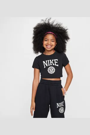 Nike Sportswear Cropped-T-shirt til større børn (piger)