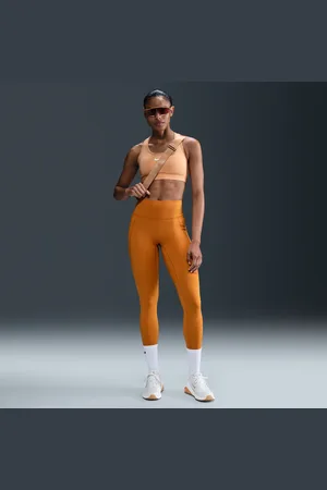 Nike Universa-leggings i fuld længde til kvinder med medium støtte, høj talje og lommer