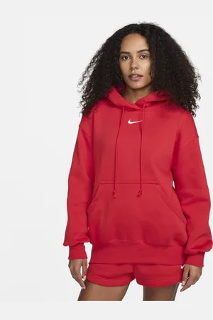 Nike Oversized Sportswear Phoenix Fleece-pullover-hættetrøje til kvinder