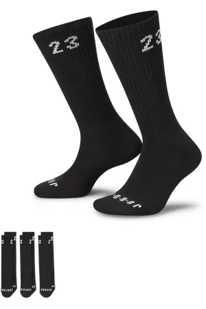 Jordan Essentials-crewstrømper (3 par)