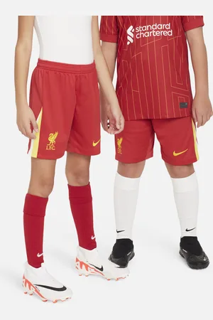 Nike Liverpool FC 2024/25 Stadium Home Dri-FIT-replikafodboldshorts til større børn