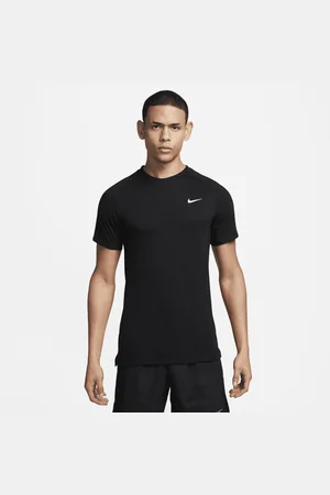 Nike Kortærmet Flex Rep-Dri-FIT-fitnesstrøje til mænd