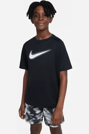 Nike Multi-Dri-FIT-træningsoverdel med grafik til større børn (drenge)