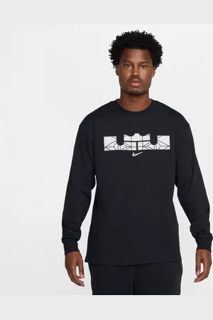 Nike Langærmet LeBron Max90-basketball-T-shirt til mænd