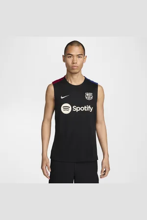 Nike FC Barcelona Strike Dri-FIT-fodboldtrøje uden ærmer til mænd