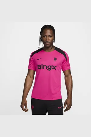 Nike Maskinstrikket Chelsea F.C. Strike Third Dri-FIT-fodboldoverdel med korte ærmer til mænd