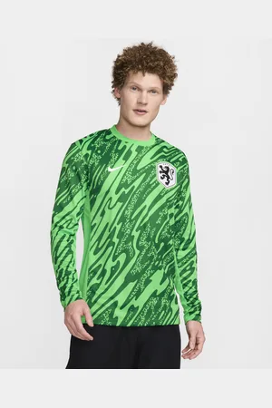 Nike Holland 2024/25 Stadium Goalkeeper Dri-FIT Replica-fodboldtrøje til mænd (kvindehold)