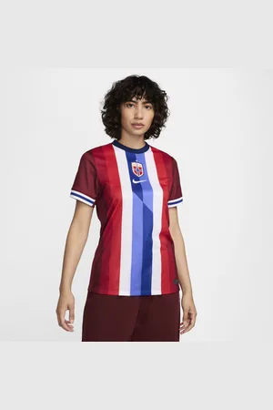 Nike Norge 2024/25 Stadium Home Dri-FIT Replica-fodboldtrøje til kvinder (kvindehold)