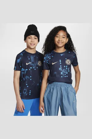 Nike Kortærmet Chelsea F.C. Academy Pro Dri-FIT-opvarmningsfodboldtrøje til mænd
