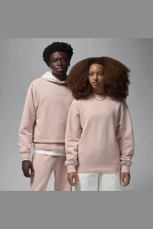 Jordan Air Wordmark-sweatshirt i fleece med rund hals til mænd