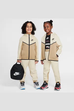 Nike Sportswear Tech Fleece-sæt i to dele med fuld lynlås til mindre børn