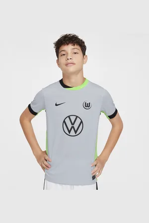 Nike VfL Wolfsburg 2024/25 Stadium Third Dri-FIT Replica-fodboldtrøje til større børn