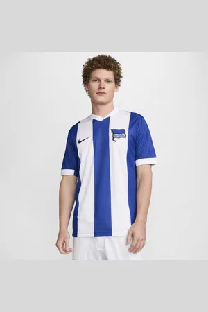 Nike Hertha BSC 2024/25 Stadium Home Dri-FIT Replica-fodboldtrøjer til mænd