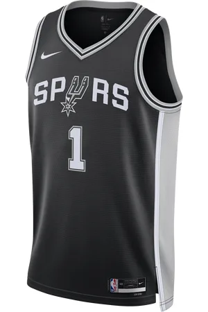 Nike San Antonio Spurs Icon Edition 2022/23 Dri-FIT NBA Swingman-trøje til mænd