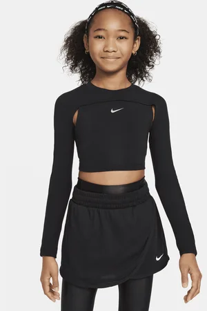 Nike Langærmet Dri-FIT-trøje til piger