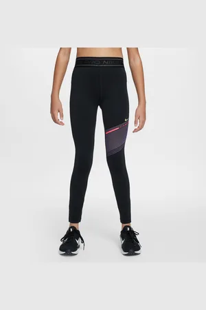 Nike Pro Dri-FIT-leggings med mellemhøj talje til piger