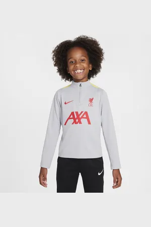 Nike Maskinstrikket Liverpool FC Academy Pro Third Dri-FIT-fodboldtræningstrøje til mindre børn