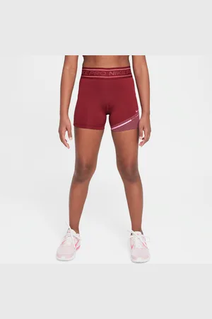 Nike Pro Dri-FIT-shorts til piger (7,6 cm)