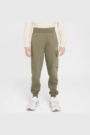 Nike Sportswear-cargobukser i fleece til større børn