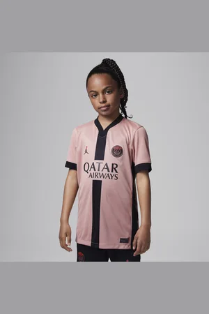 Jordan Paris Saint-Germain 2024/25 Stadium Third Dri-FIT Replica-fodboldspillertrøje til større børn