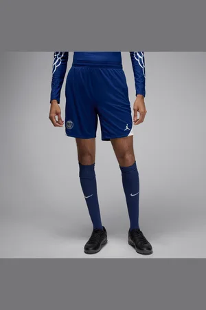 Jordan Maskinstrikkede Paris Saint-Germain Strike Fourth Dri-FIT-fodboldshorts til mænd