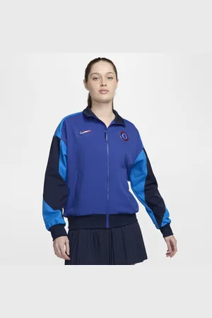 Nike Chelsea FC Strike Dri-FIT-fodboldtræningsjakke til kvinder