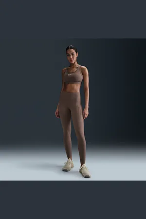 Nike Højtaljede Go-leggings i fuld længde og med lommer og fast støtte til kvinder