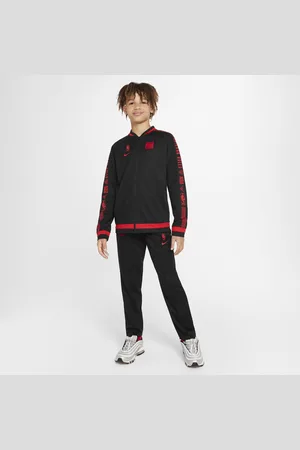 Nike Chicago Bulls Starting 5 Courtside Dri-FIT NBA-tracksuit til større børn