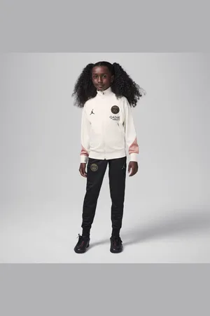 Jordan Maskinstrikket Paris Saint-Germain Strike Third Dri-FIT-fodboldtracksuit til større børn