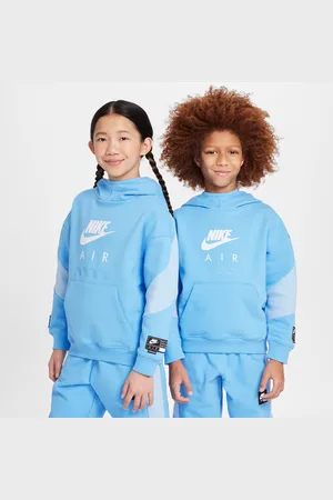 Nike Air-hættetrøje i fleece til større børn