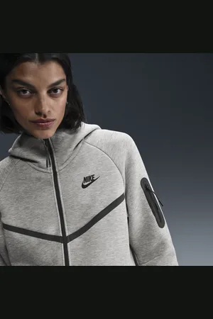 Nike Sportswear Tech Fleece Windrunner-hættetrøje med lynlås til kvinder