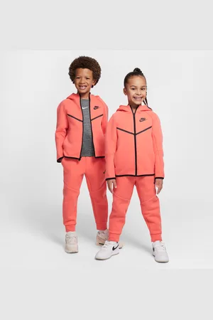 Nike Sportswear Tech Fleece-sæt i to dele med fuld lynlås til mindre børn