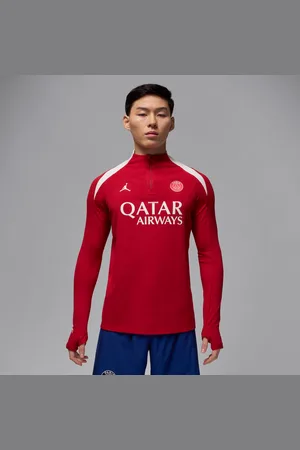 Jordan Maskinstrikket Paris Saint-Germain Strike Elite Fourth Dri-FIT ADV-træningstrøje til fodbold til mænd