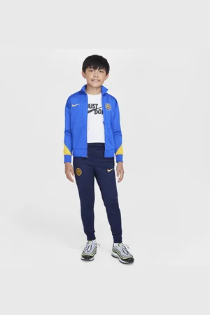 Nike Maskinstrikket Inter Milan Strike Third Dri-FIT-fodboldtracksuit til større børn