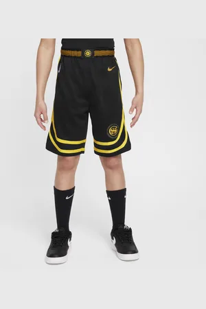 Nike Golden State Warriors 2023/24 City Edition Dri-FIT NBA Swingman-shorts til større børn