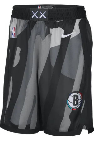 Nike Brooklyn Nets 2024/25 City Edition Dri-FIT NBA Swingman-shorts til mænd