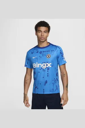 Nike Kortærmet Chelsea FC Academy Pro Dri-FIT-opvarmningstrøje til fodbold til mænd