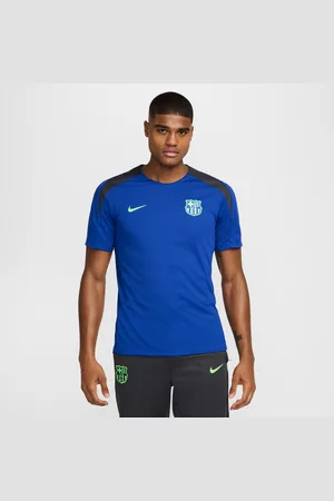Nike Kortærmet FC Barcelona Strike Third Dri-FIT-fodboldoverdel i maskinstrik til mænd