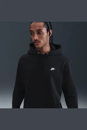 Nike Club-pulloverhættetrøje i fleece til mænd