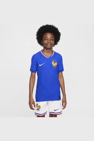 Nike FFF 2024/25 Match Home Dri-FIT ADV Authentic-fodboldtrøje til større børn (herrehold)